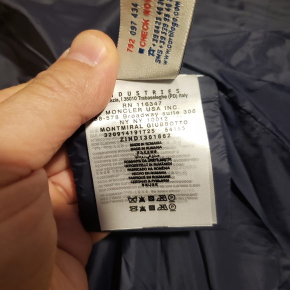 MONCLER VEST UNISEX SIZE # 3 - Picture 4 of 6